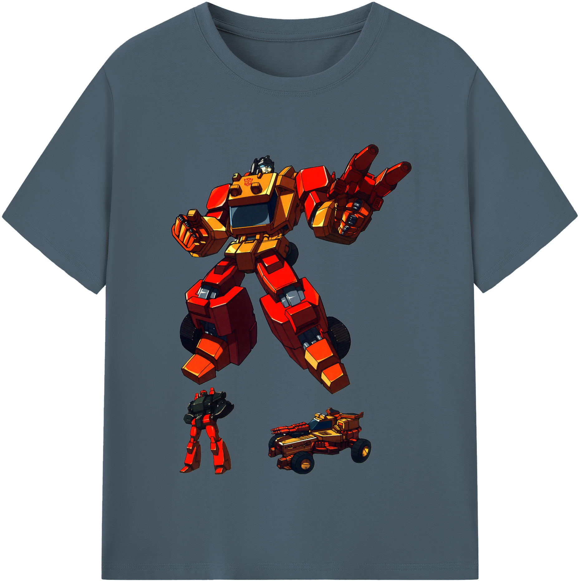 （画像用）  綿100％半袖Tシャツ（フロントプリント）